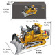 Remote Control Excavator Bulldozer Toys 1:24 RC Trucks Engineering Vehicle Toys Gift product