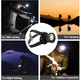 Headlamp Wearable Camera1080P Headlamp Headlight Body Cam Waterproof Rechargeable Camera with Flashlight for Outdoor Running Camping Hiking Fishing product