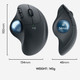 Logitech Ergo M575 Wireless Trackball Mouse product