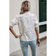 Women's Whimsy Polka Dot Puff Sleeve Blouse product