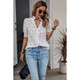 Women's Whimsy Polka Dot Puff Sleeve Blouse product