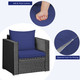 3-Piece Patio Rattan Wicker Furniture Set  product