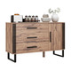 Sideboard Buffet Cabinet Credenza Storage Cabinet with 3 Drawers product