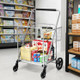 Heavy-Duty Folding Utility Shopping Double Cart product