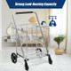 Heavy-Duty Folding Utility Shopping Double Cart product