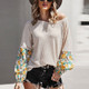 Women's Contrast Sleeve Loose Fit Top product