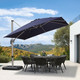 10-Foot Square Premium Cantilever Patio Umbrella product