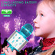 Wireless Bluetooth Kids Karaoke Microphone, 5 in 1 Portable Handheld Microphone with Adjustable Remix FM Radio for Boys Girls Birthday (Blue) product