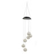 Whimsical Color-Changing Solar LED Ornament Hanging Wind Spinner (1- or 2-Pack) product