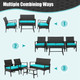 Costway 4-Piece Wicker Patio Furniture Set product