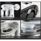 HOMCOM® 6-Quart Tilt-Head Stand Mixer with 6 Speeds, 600W product