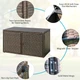 88 Gallon Rattan Patio Storage Box product