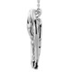 10-Diamond Natural Rose-Cut Heart Necklace with 18-Inch Chain product