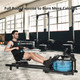 Costway Water Rowing Machine with Adjustable Resistance product