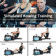 Costway Water Rowing Machine with Adjustable Resistance product