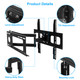 iMounTEK® TV Wall Mount for 32-55” TVs product