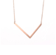 18K Gold-Plated Sideway Initial Necklace product