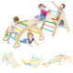 Costway 3-in-1 Kids Climber Set with Sliding Arch product