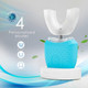 U Shape Automatic Toothbrush with UV Light, Wireless Charging 4 Cleaning Modes, Home Travel Washable Dual Use product