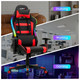 Gaming Chair Adjustable Swivel Computer Chair with LED Lights and Remote product