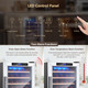 Costway 20-inch Cooler Refrigerator with Tempered Glass Door product