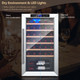 Costway 20-inch Cooler Refrigerator with Tempered Glass Door product