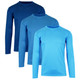 Men's Moisture-Wicking Long Sleeve Performance Tagless Tee (1- or 3-Pack) product