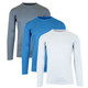 Men's Moisture-Wicking Long Sleeve Performance Tagless Tee (1- or 3-Pack) product
