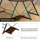 Costway 58'' x 44'' L-Shaped Gaming Desk with Monitor Stand product