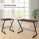 Costway 58'' x 44'' L-Shaped Gaming Desk with Monitor Stand product