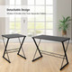 Costway 58'' x 44'' L-Shaped Gaming Desk with Monitor Stand product