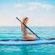 11-Foot Inflatable Stand-up Paddle Board with Carrying Bag product