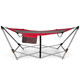 Costway Folding Hammock with Side Pocket and Iron Stand product