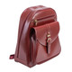 Moline 11" Leather Business Laptop Tablet Backpack product