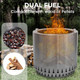 Large Smokeless Fire Pit with Removable Ash Pan by Akeacubo® product