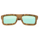 Spectrum Polarized Wooden Sunglasses product