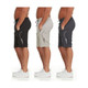Men's Dry-Fit Shorts with Tech Zipper Pockets (3-Pack) product