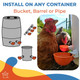 Automatic Chicken Water Cup Set of 5 | Chicken Water Feeder Suitable for Chickens, Duck, Goose, Turkey and Bunny | Poultry Water Feeder Kit product