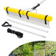 Costway 2-in-1 Floating Aquatic Weed Cutter Rake with Foam Floats product