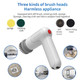 Electric Spin Scrubber Spofan Cordless Cleaning Brush with Replaceable Brush Heads and Rotating Speed Portable Shower Scrubber for Kitchen Tub Floor Car product