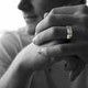 Men's 7mm Titanium Graphic Wedding Band product