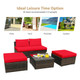 4-Piece Rattan Wicker Furniture Set  product
