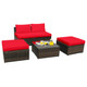 4-Piece Rattan Wicker Furniture Set  product