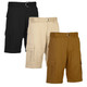 Men's Cotton Flex Stretch Cargo Shorts with Belt (3-Pack) product