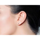 0.10-Carat Real Diamond Stud Earrings in 14KGF product