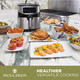 Paula Deen® 10-Quart Stainless Steel Air Fryer, 1700W, PDKDF579 product