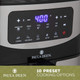Paula Deen® 10-Quart Stainless Steel Air Fryer, 1700W, PDKDF579 product