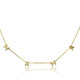14K Gold Plated MAMA Letter Necklace product