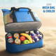 2-in-1 Beach Tote Insulated Cooler Bag product