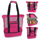 2-in-1 Beach Tote Insulated Cooler Bag product